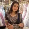Wedding Pakistani Embroidery Black Saree