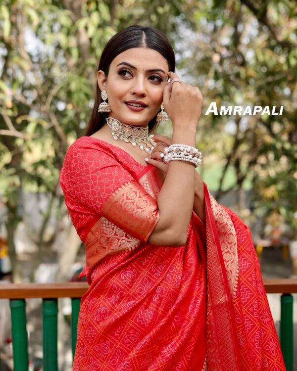 Red Saree