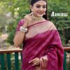 Purple Saree