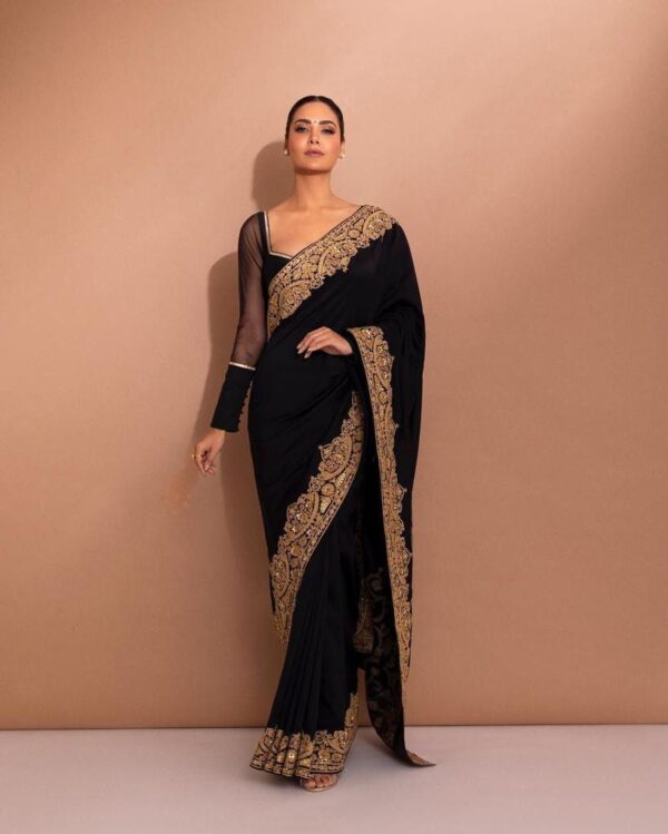 Black Saree