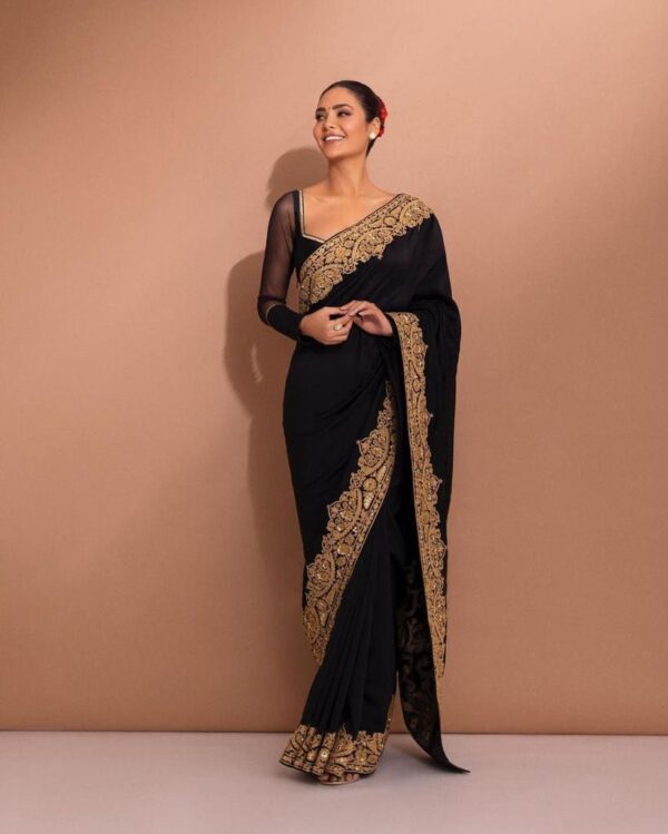 Black Saree