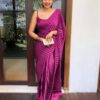 Buy Latest Fashion Purple Saree