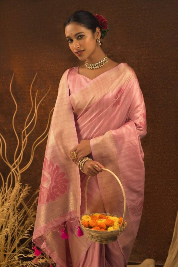 Pink Saree