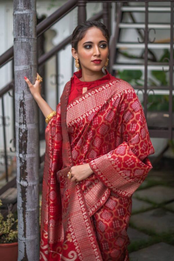 Red Saree