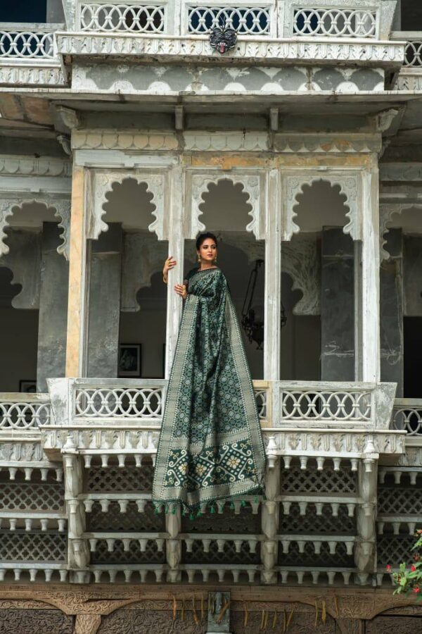 Green Saree