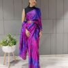 Purple Saree