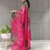 pink fancy saree