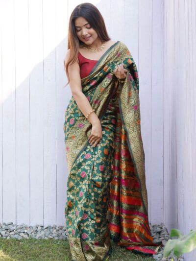 Green Saree