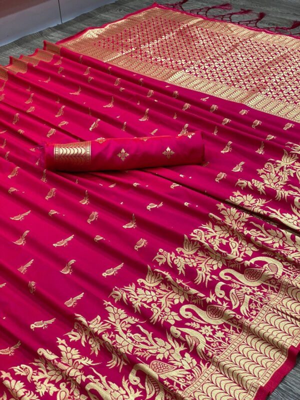 Pink Designer Saree