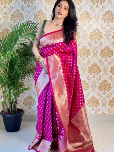 Online Purple Saree