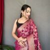 Purple Saree