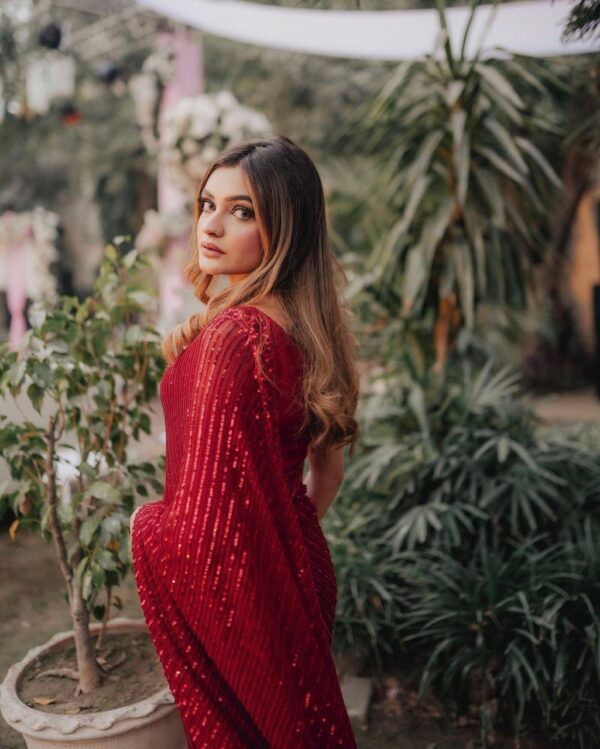 Red Saree