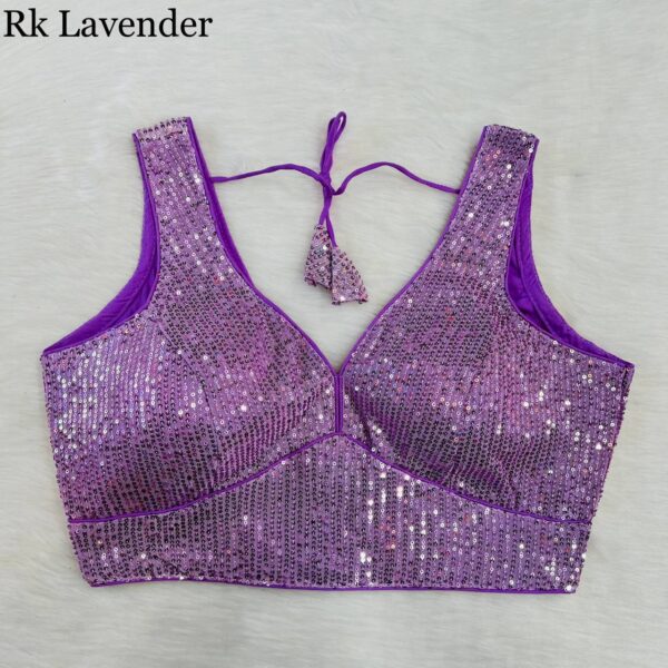 Lavender Ready Made Blouse