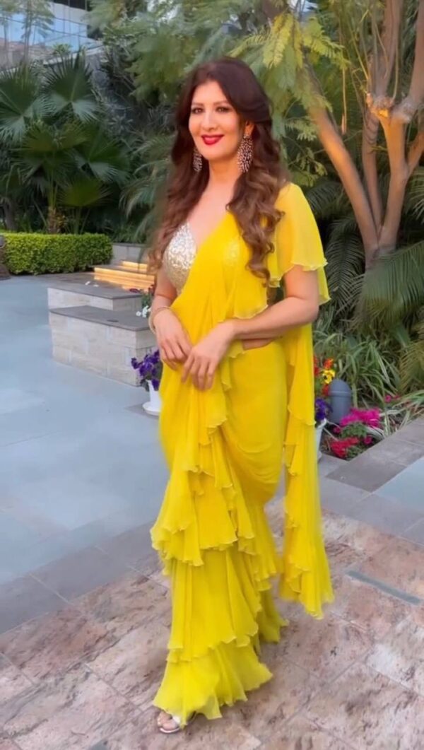 Yellow Saree