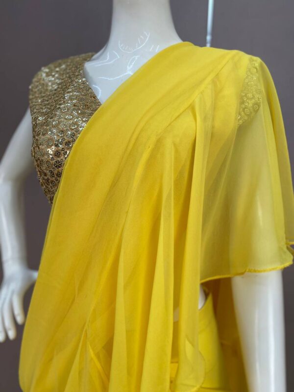 Yellow Saree