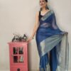 Blue Saree