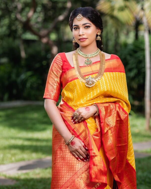 Yellow Saree