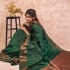 Silk Green Saree For Traditional Look