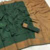 Silk Green Saree For Traditional Look