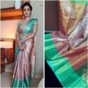 Bollywood Designer Silk Pink Saree