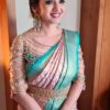 Bollywood Designer Silk Pink Saree