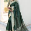 Wedding Cotton Formal Silk Green Saree