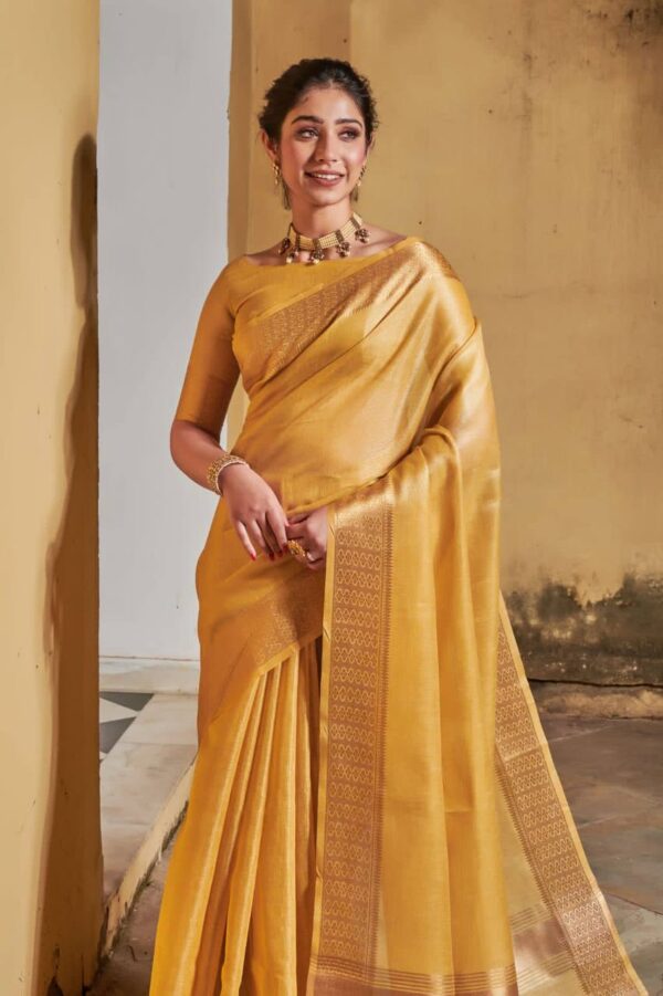 Yellow Saree