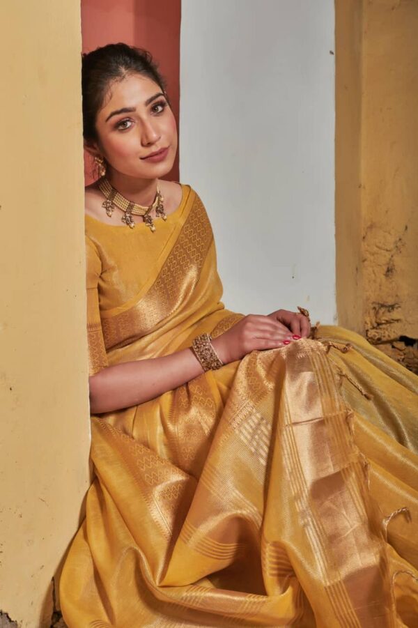 Yellow Saree