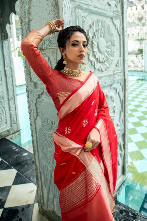 Red Saree