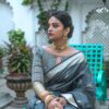 Grey Saree