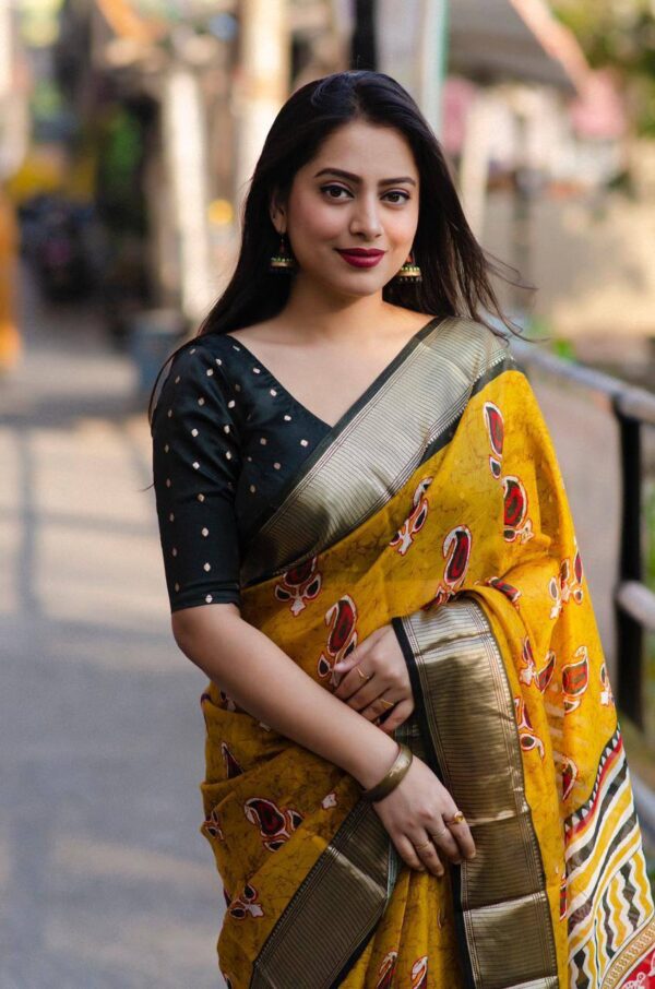 Yellow Saree