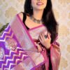 Purple Saree