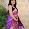 Purple Saree