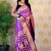 Purple Saree