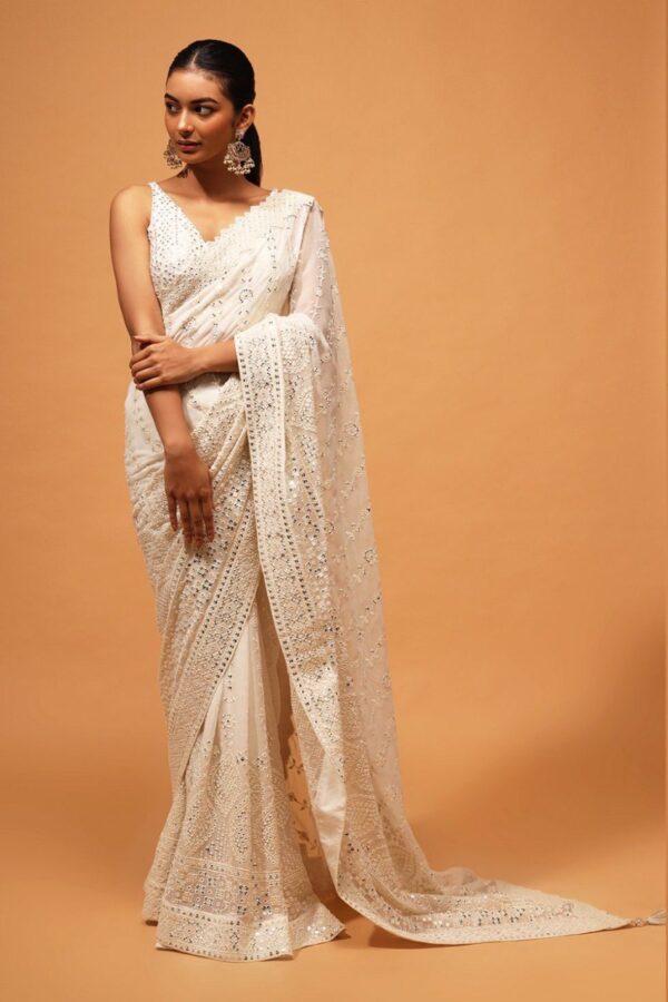 White Saree