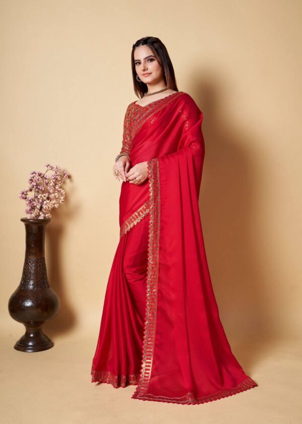 Red Saree