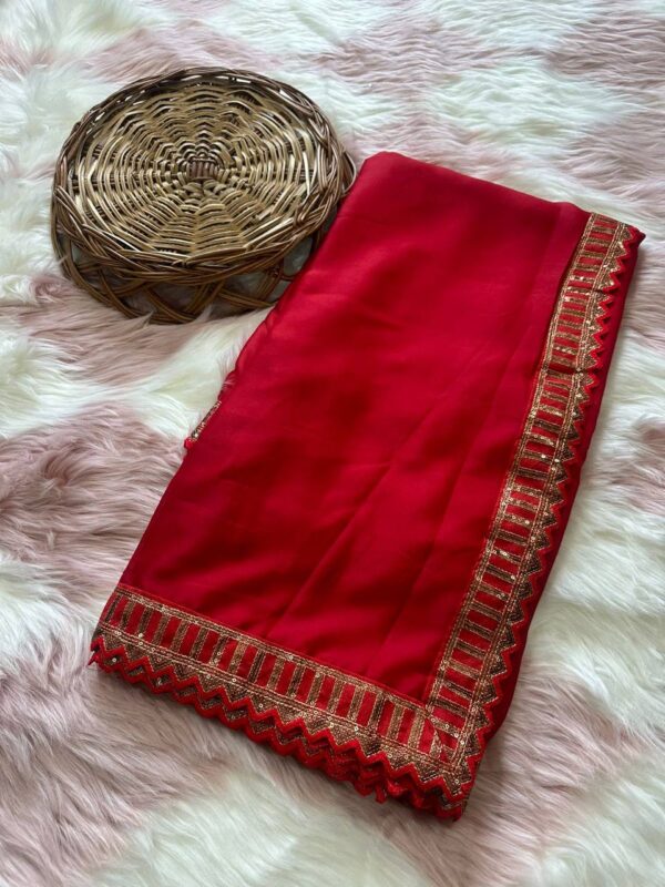 Red Saree