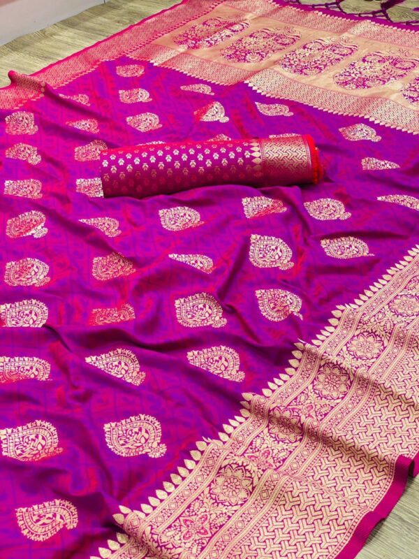 Purple Saree