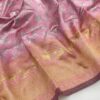 Banarasi Stylish Wedding Silk Pink Saree