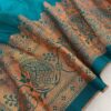 Wedding Kanjivaram Sky Blue Saree