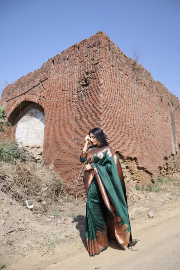 Green Saree