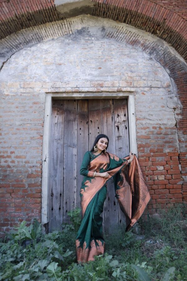 Green Saree