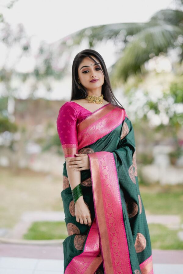 Green Saree