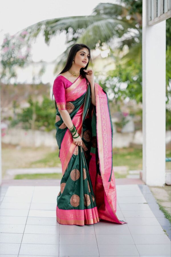 Green Saree