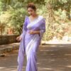 Purple Saree