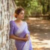 Purple Saree