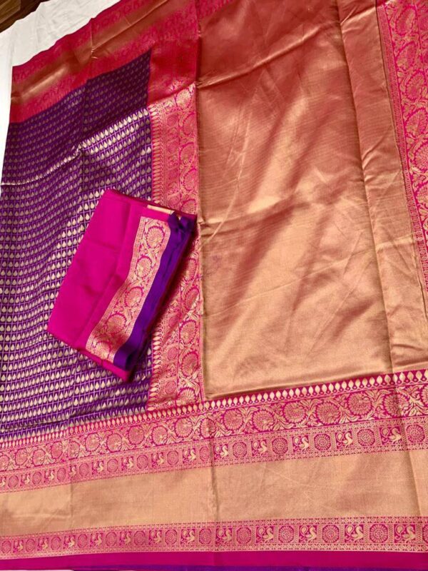 Purple Saree