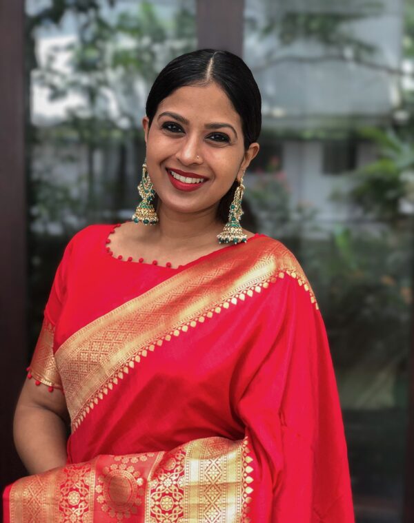 Red Saree