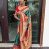 Bollywood Wedding Silk Sky Blue Saree