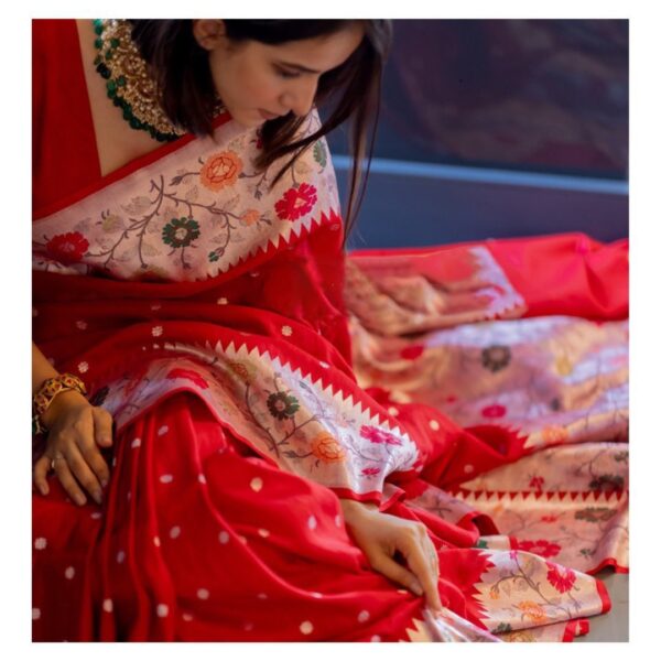 Red Saree